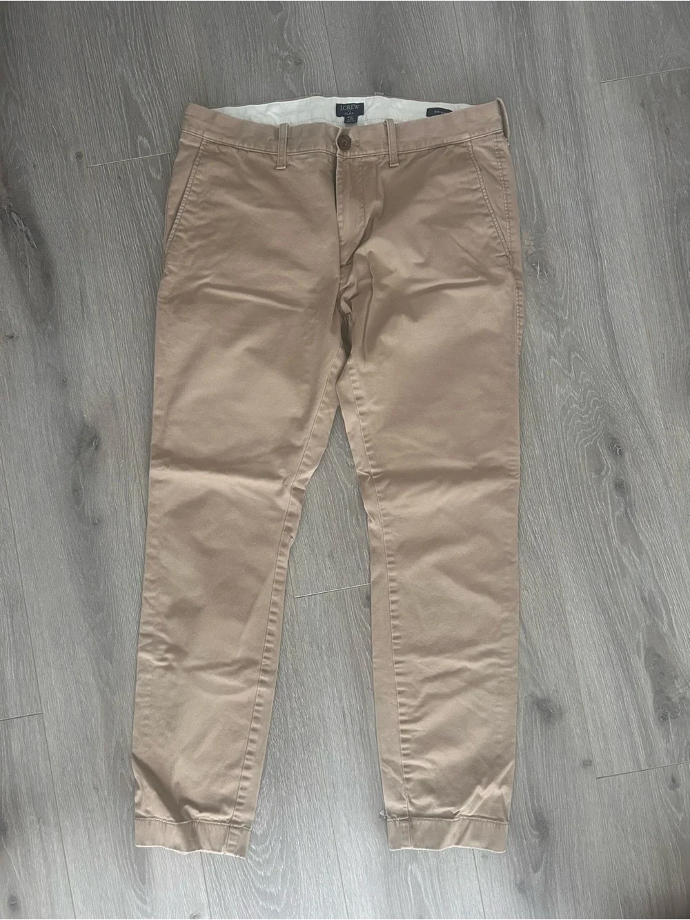J.Crew Flex Chino Pants Bundle, Lot of 4, Ivory Olive Khaki Slate Blue, 31x30